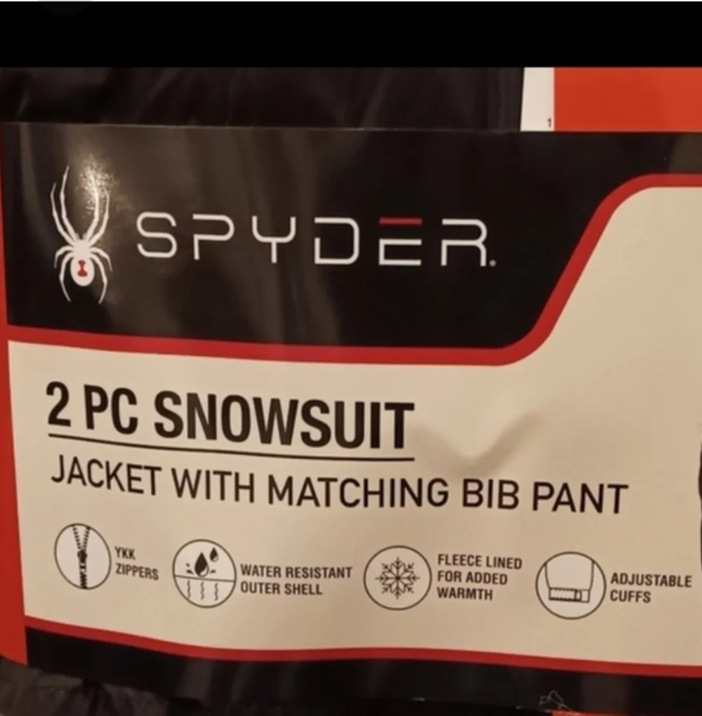 Spyder Kids' 2-piece Snowsuit, Nwt